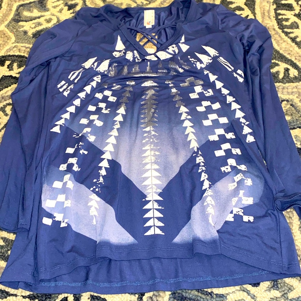 Nwts western top
